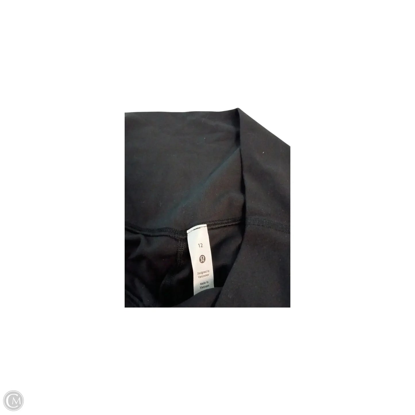 Athletic Leggings By Lululemon In Black, Size: 12