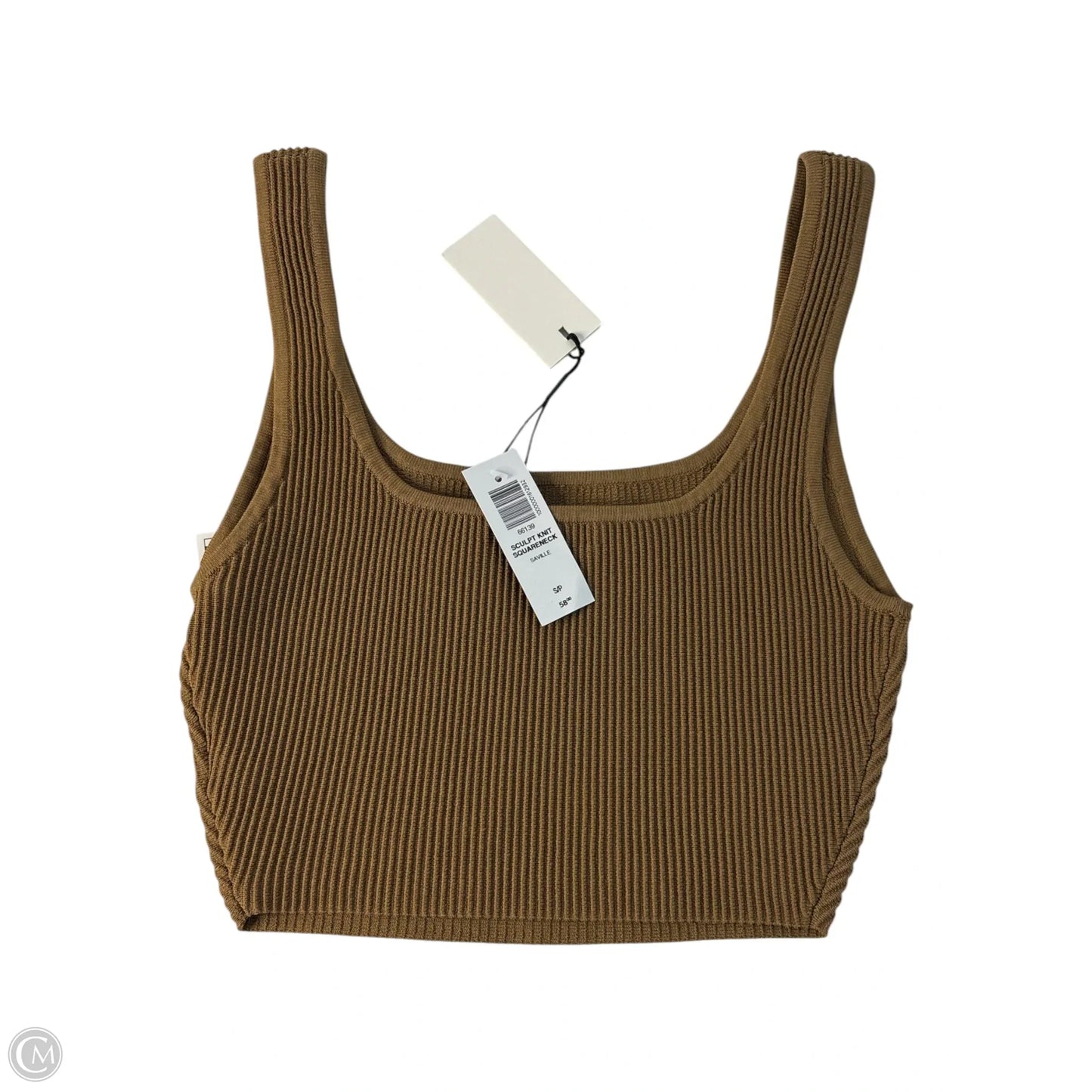 Tank Top By Babaton In Brown, Size: S