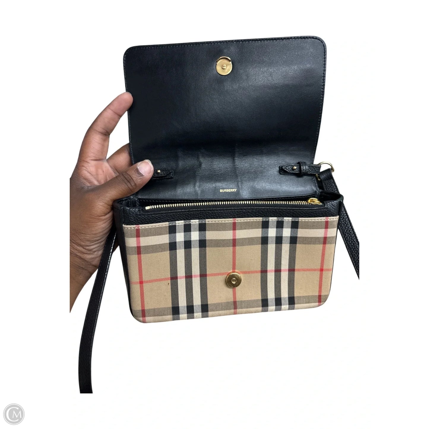 Handbag Luxury Designer By Burberry, Size: Small