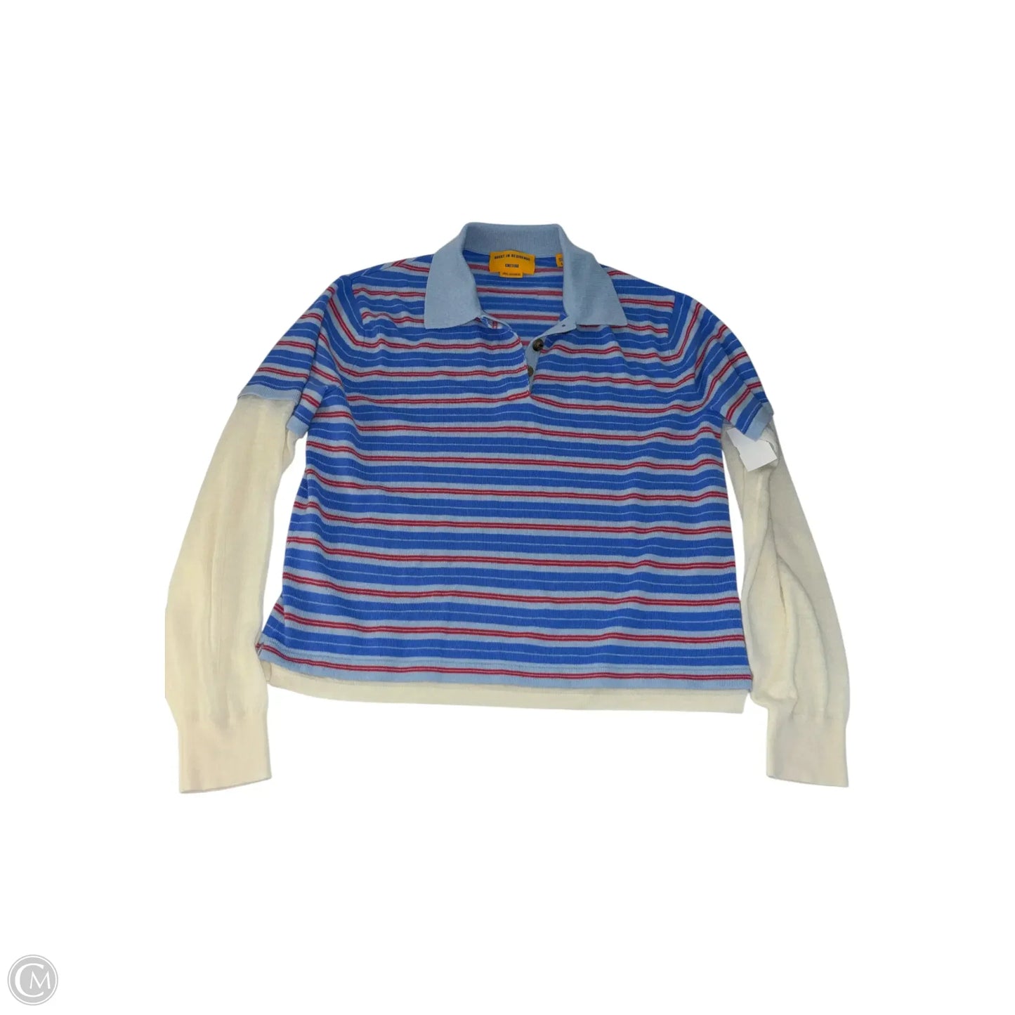 Top Long Sleeve Basic By Clothes Mentor In Blue, Size: S