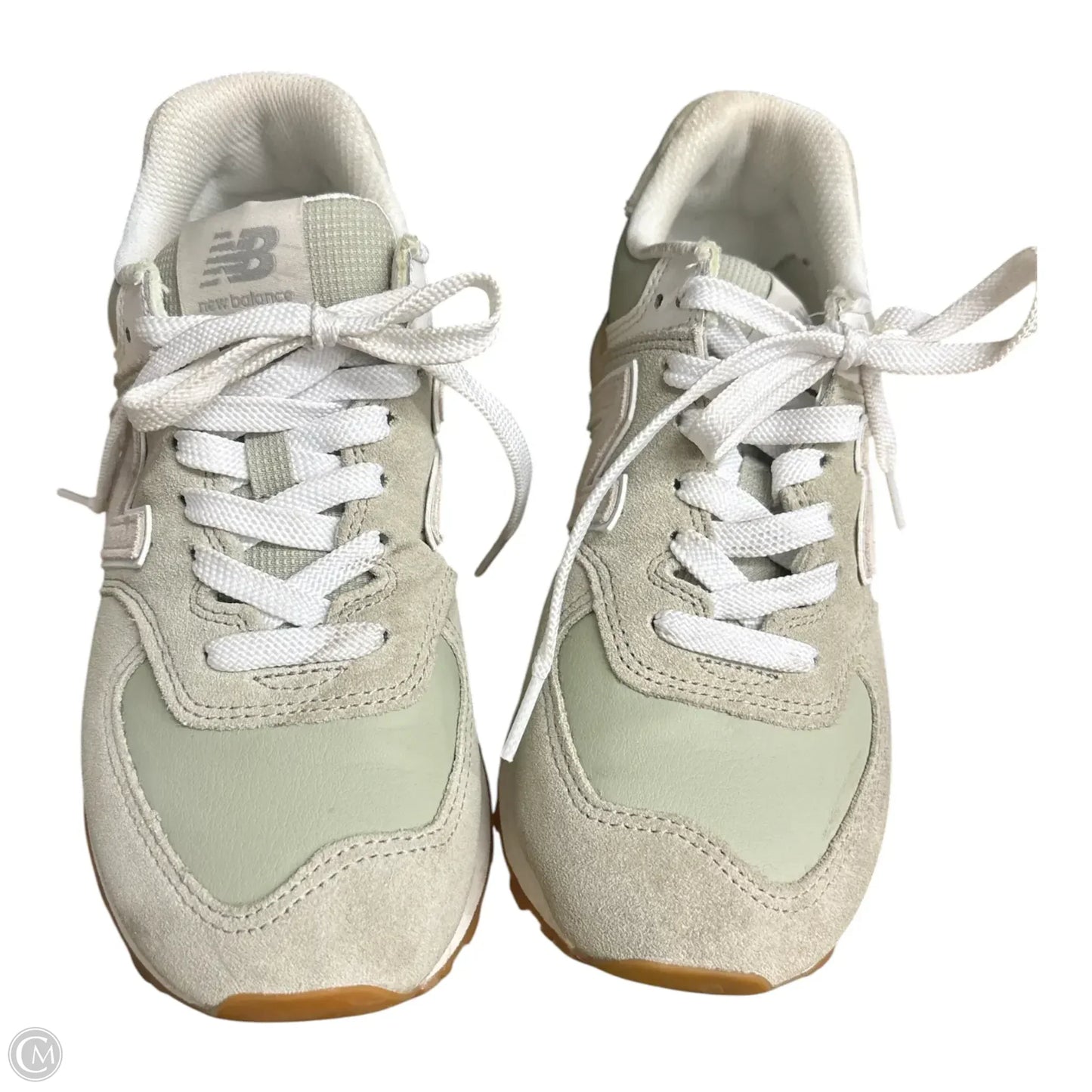 Shoes Sneakers By New Balance In Green, Size: 8