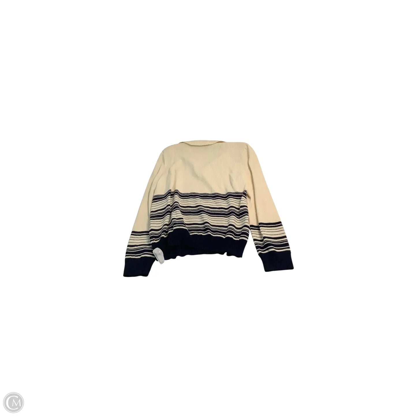Sweater Luxury Designer By St John Collection In Cream, Size: L