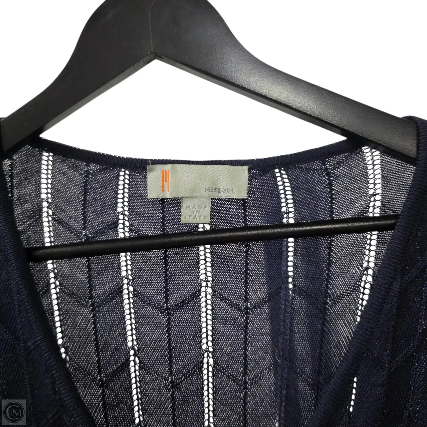 Dress Luxury Designer By Missoni In Navy, Size: 8