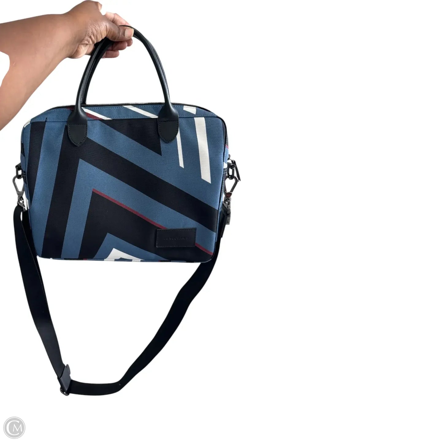 Laptop Bag Designer By Longchamp, Size: Large