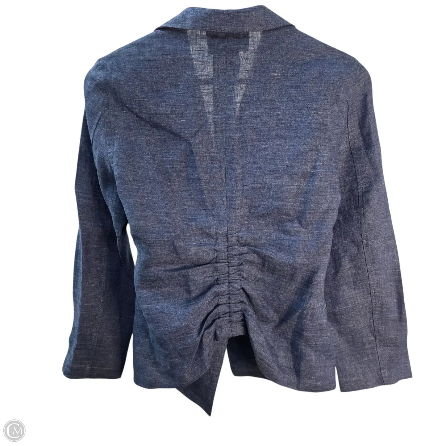 Blazer By Emporio Armani In Blue, Size: Xs