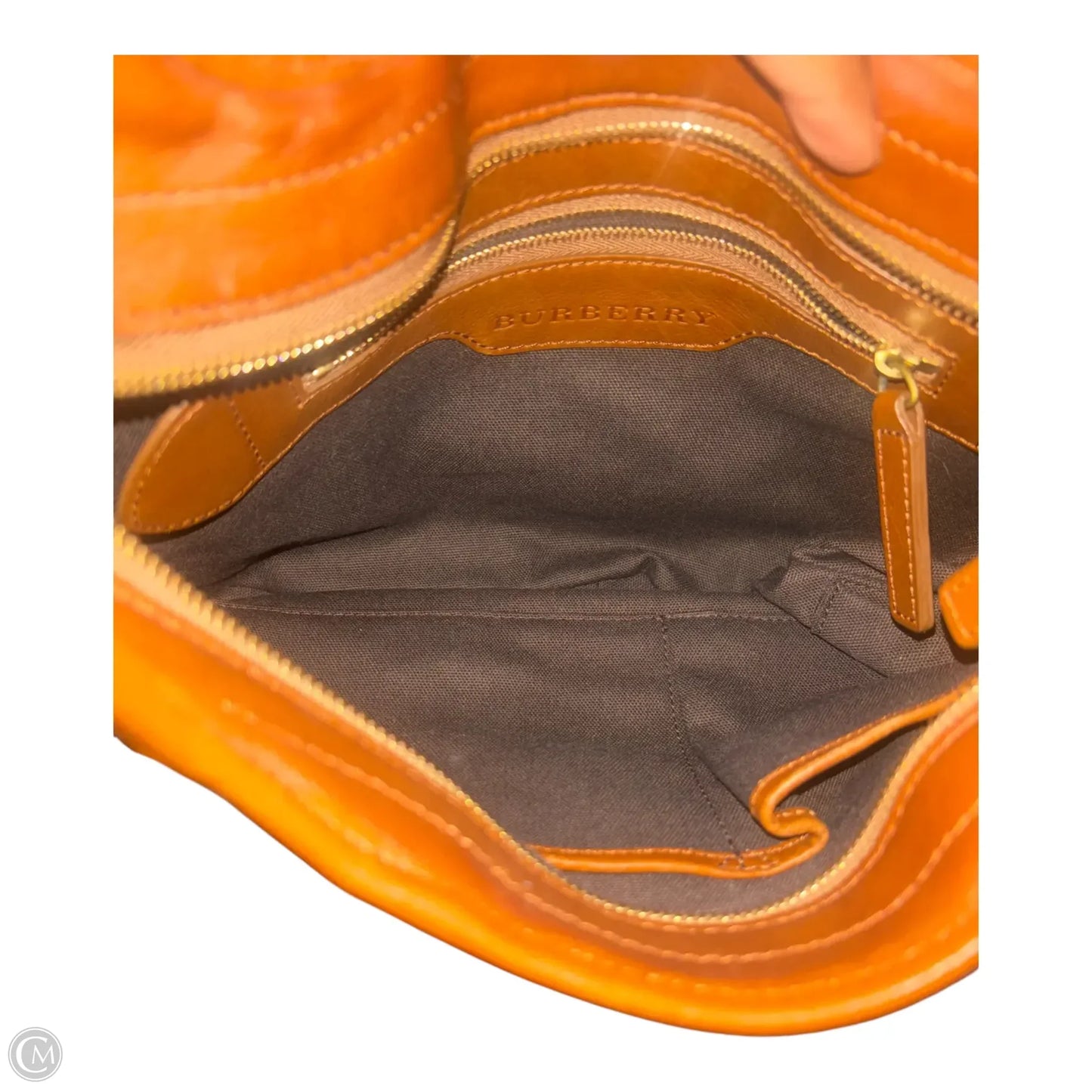 Handbag Luxury Designer By Burberry, Size: Medium