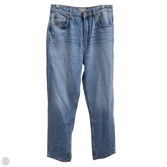 Jeans Straight By We The Free In Blue, Size: 8