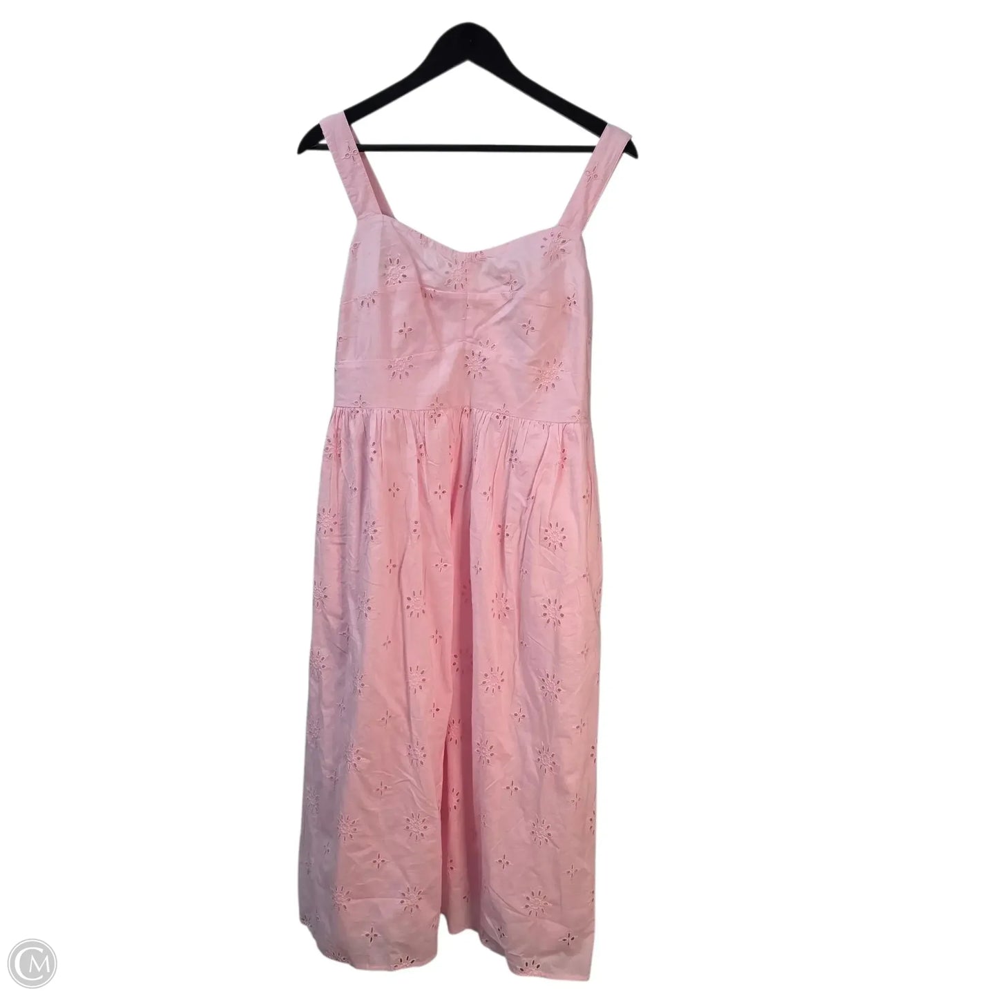 Dress Casual Midi By J. Crew In Pink, Size: 12