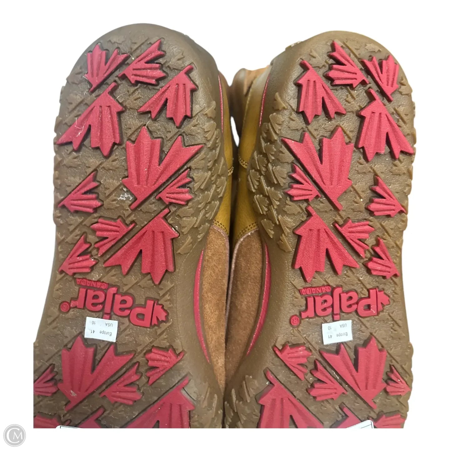 Boots Snow By Clothes Mentor In Tan, Size: 10