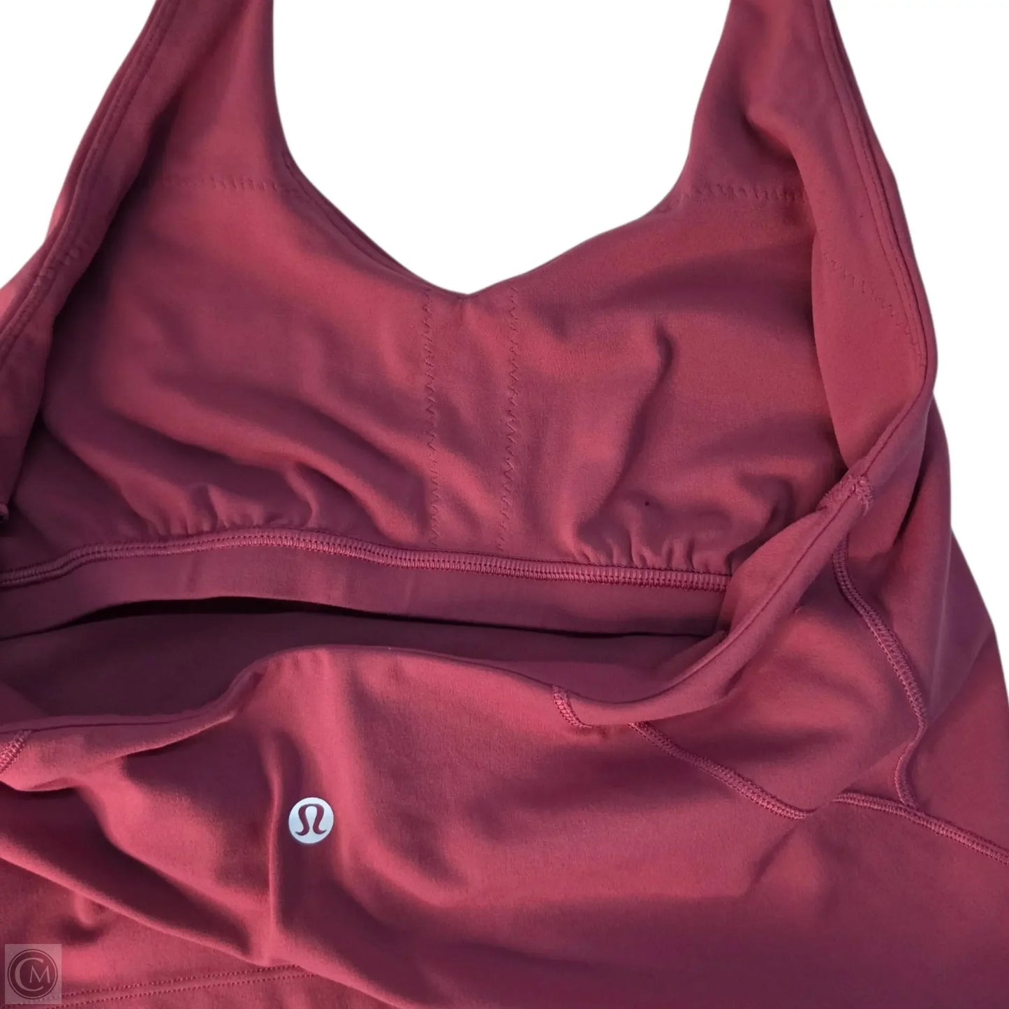 Athletic Bra By Lululemon In Pink, Size: 10