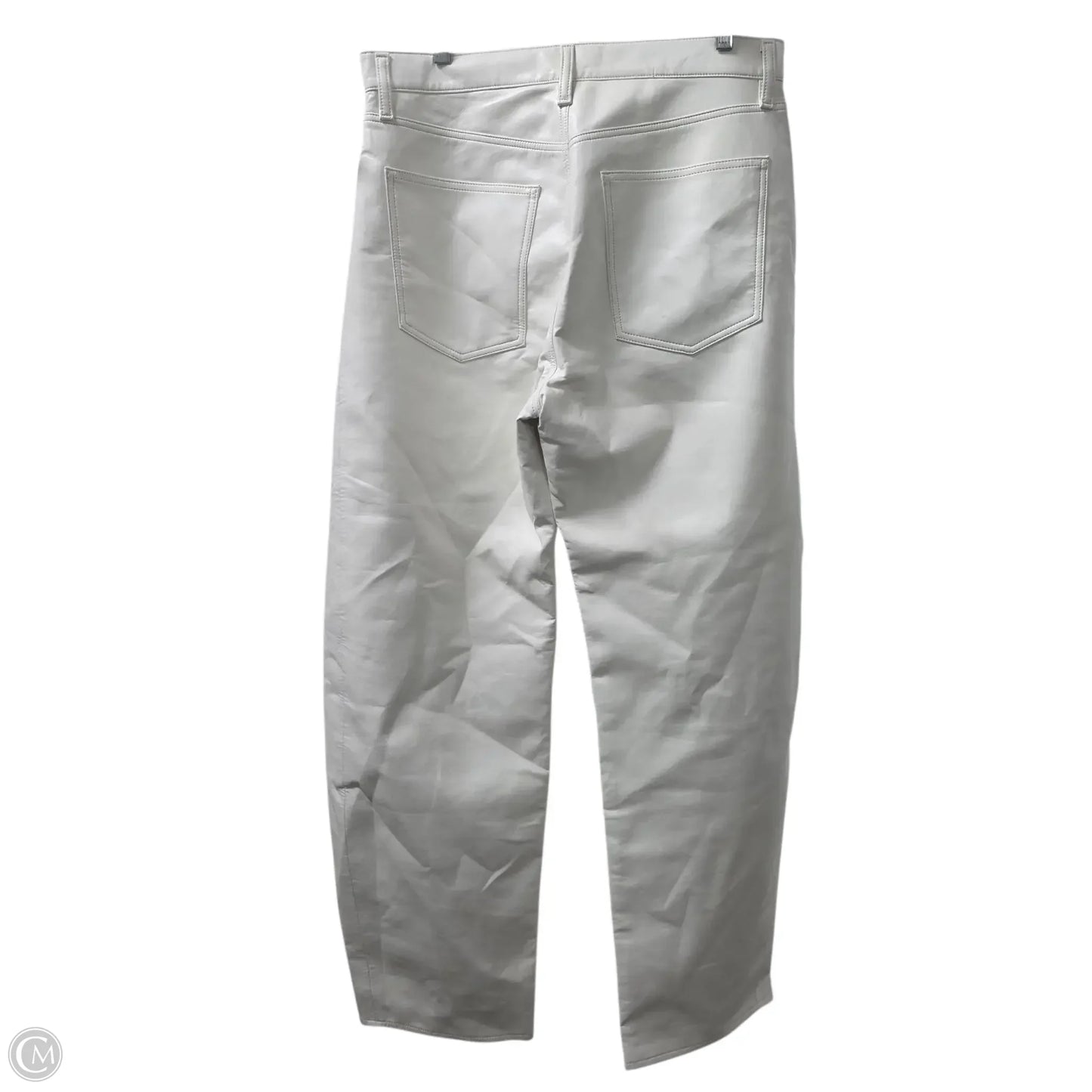 Jeans Wide Leg By Agolde In White, Size: 10