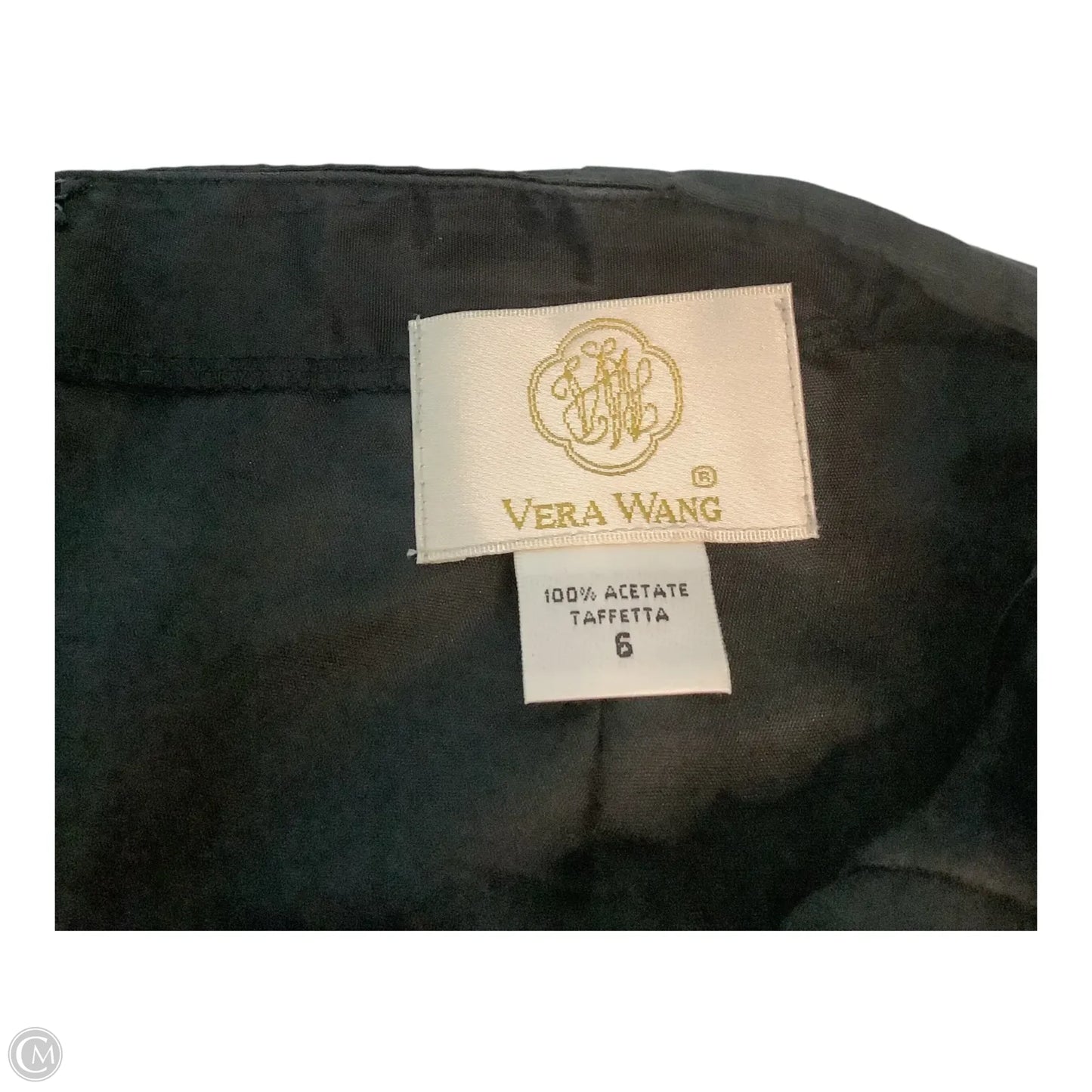 Skirt Designer By Vera Wang In Black, Size: 6