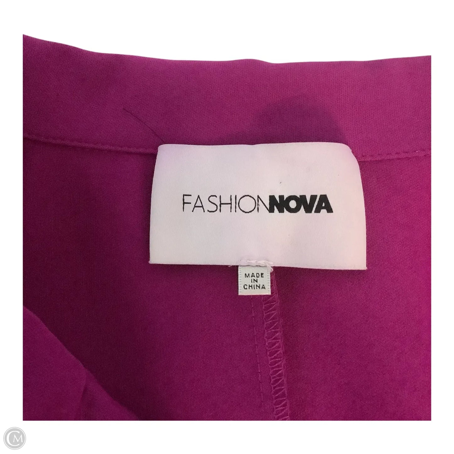 Blazer By Fashion Nova In Purple, Size: 2x
