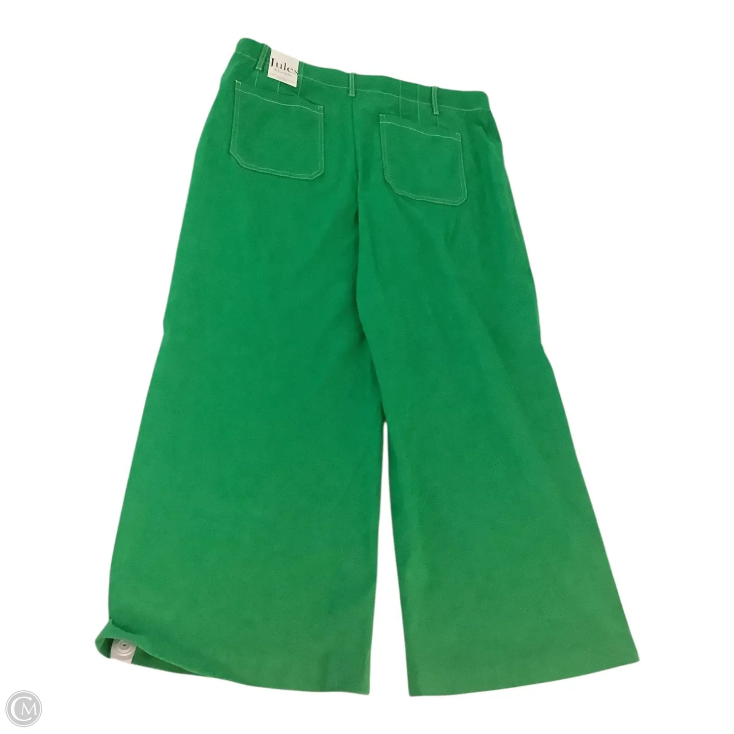 Pants Wide Leg By Jules & Leopold In Green, Size: Xl