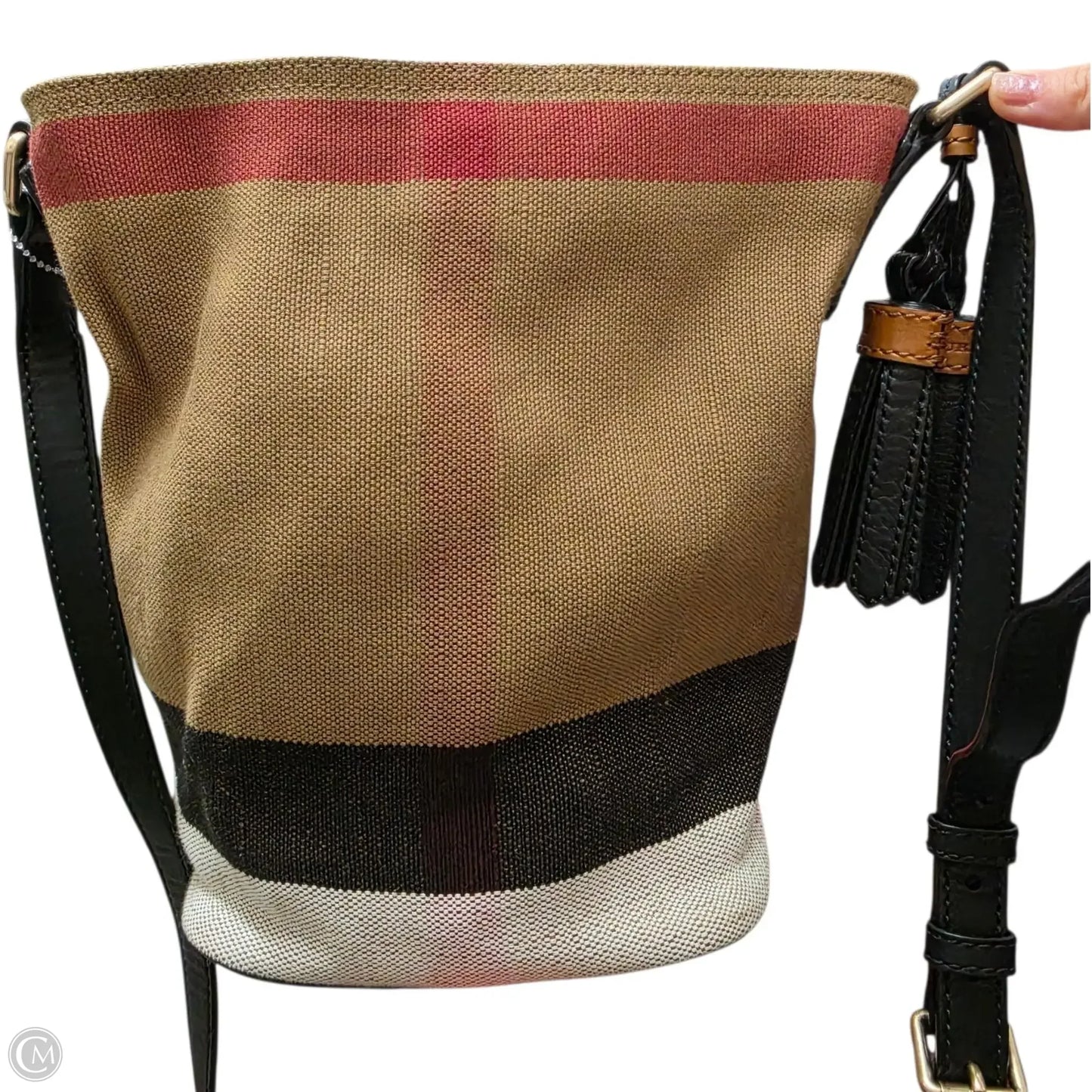 Handbag Luxury Designer By Burberry, Size: Medium