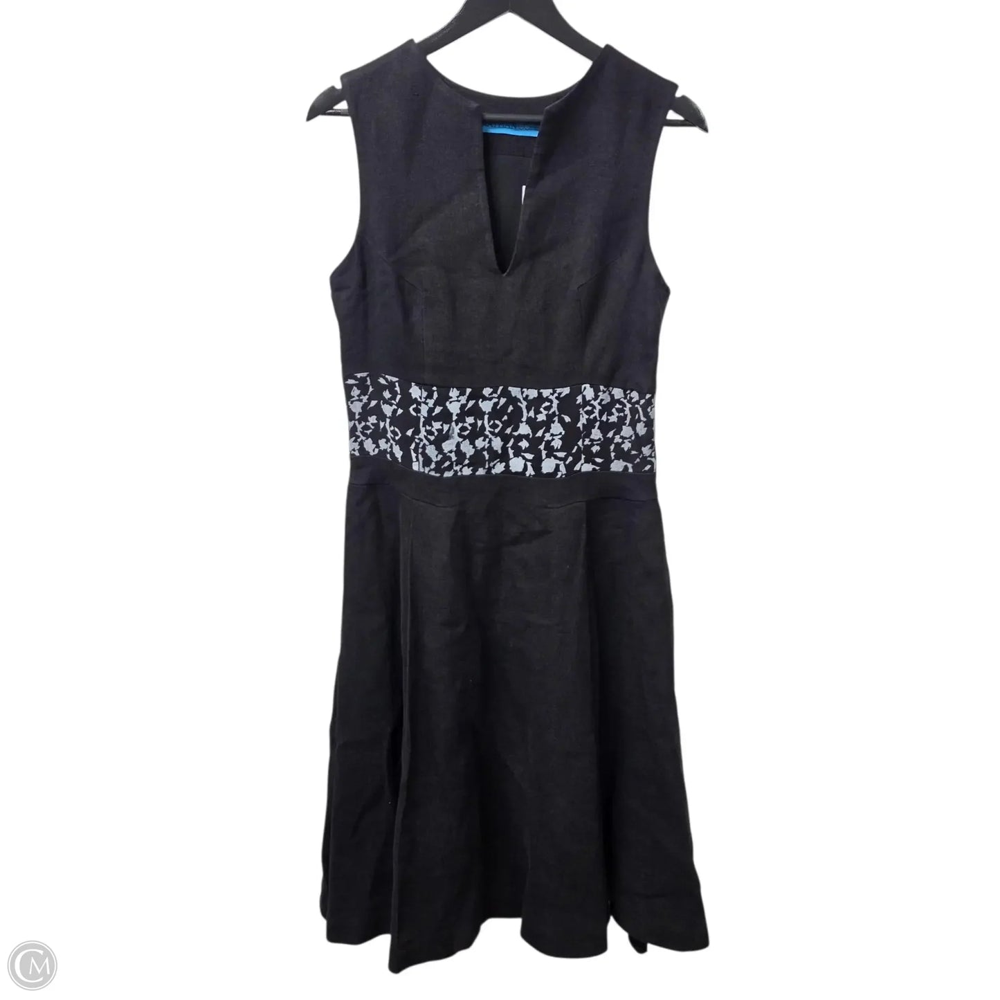 Dress Casual Midi By Clothes Mentor In Black, Size: L