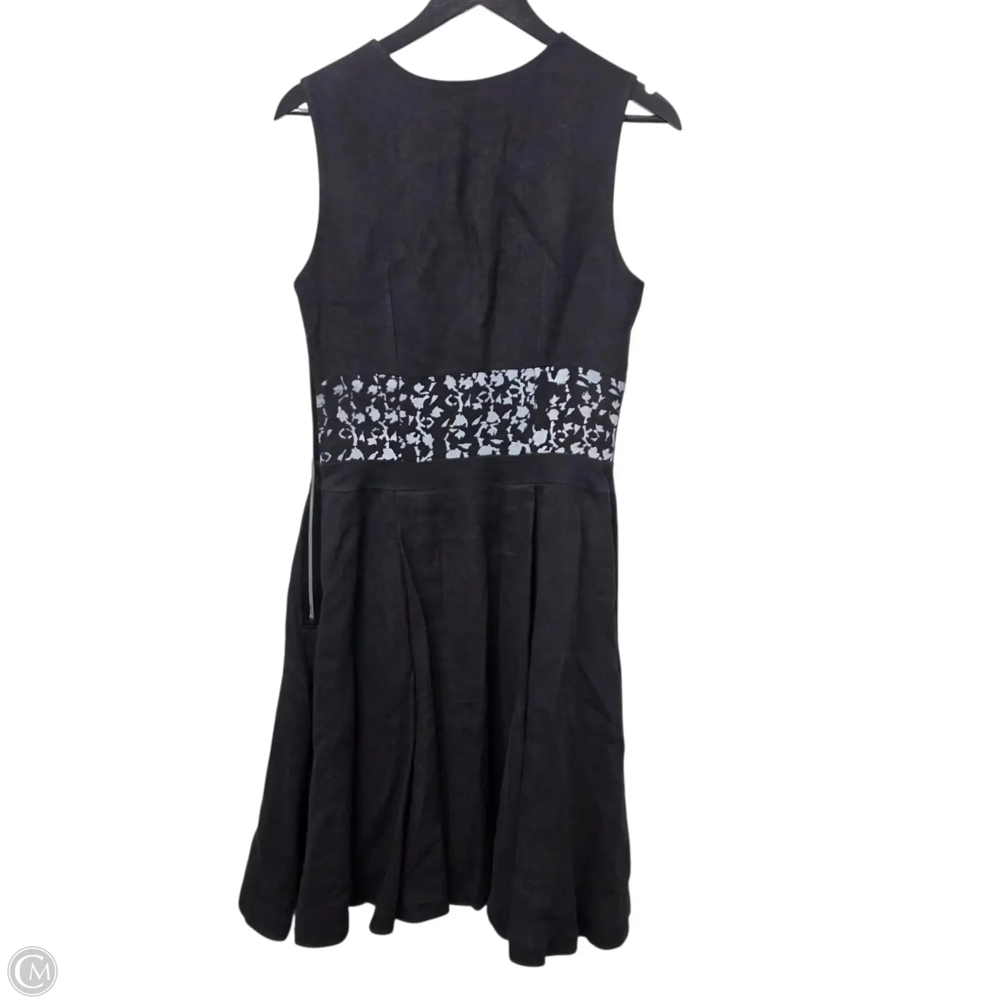 Dress Casual Midi By Clothes Mentor In Black, Size: L
