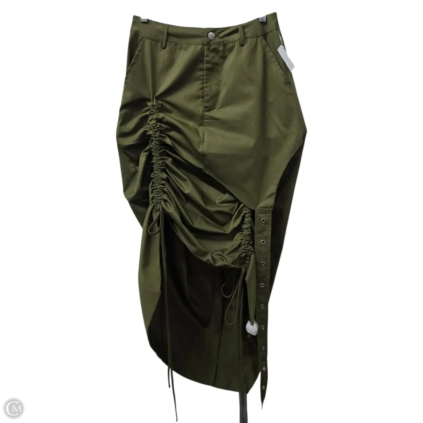 Skirt Maxi By Micas In Green, Size: M