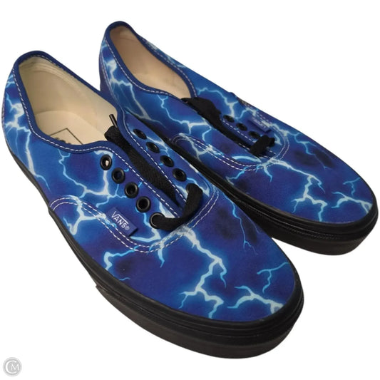 Shoes Sneakers By Vans In Blue, Size: 8