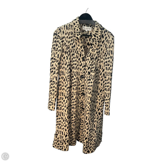 Jacket Luxury Designer By St John Collection In Animal Print, Size: 6