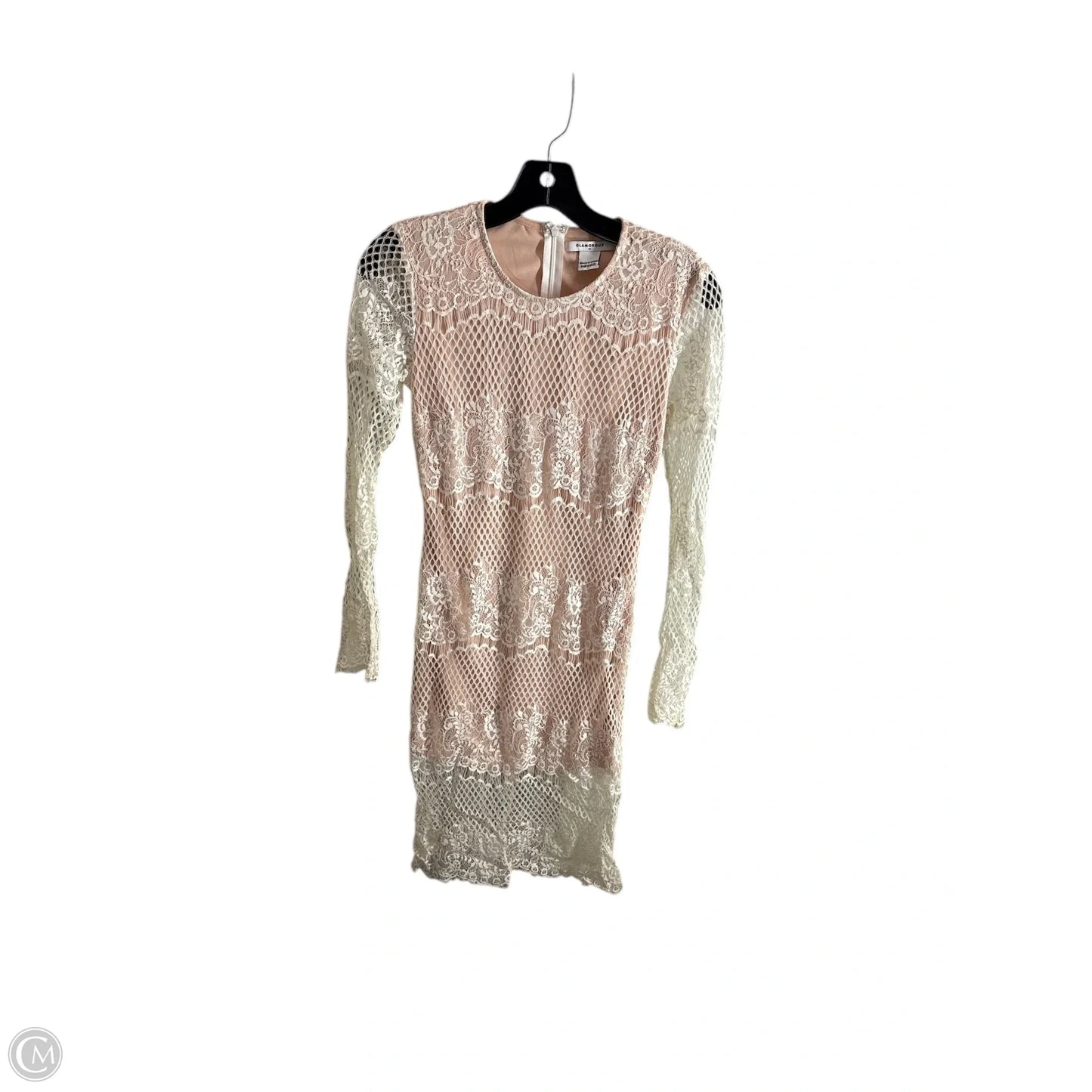Dress Casual Midi By Glamorous In Cream, Size: Xs