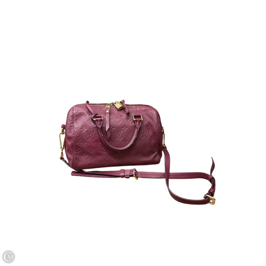 Handbag Luxury Designer By Louis Vuitton, Size: Medium
