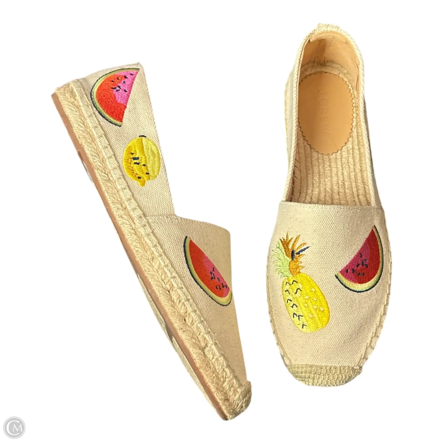 Shoes Flats By J. Crew In Multi-colored, Size: 8.5