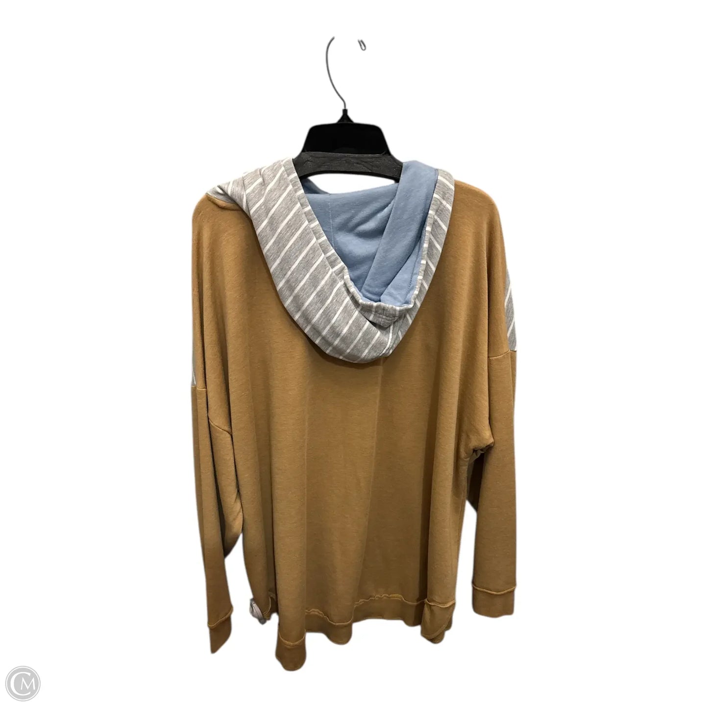 Sweatshirt Hoodie By Maurices In Striped Pattern, Size: 3x