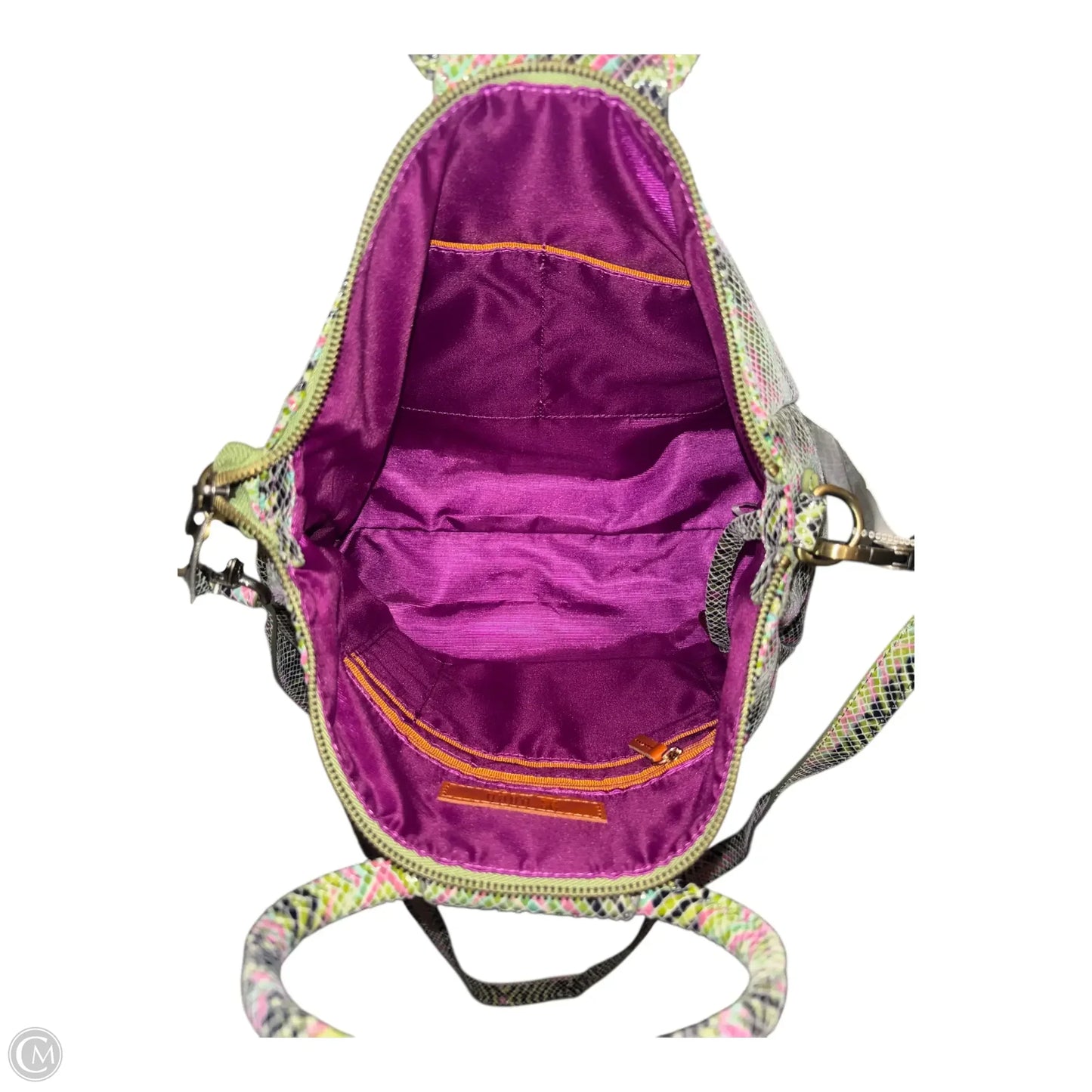 Handbag Leather By Hobo Intl, Size: Medium