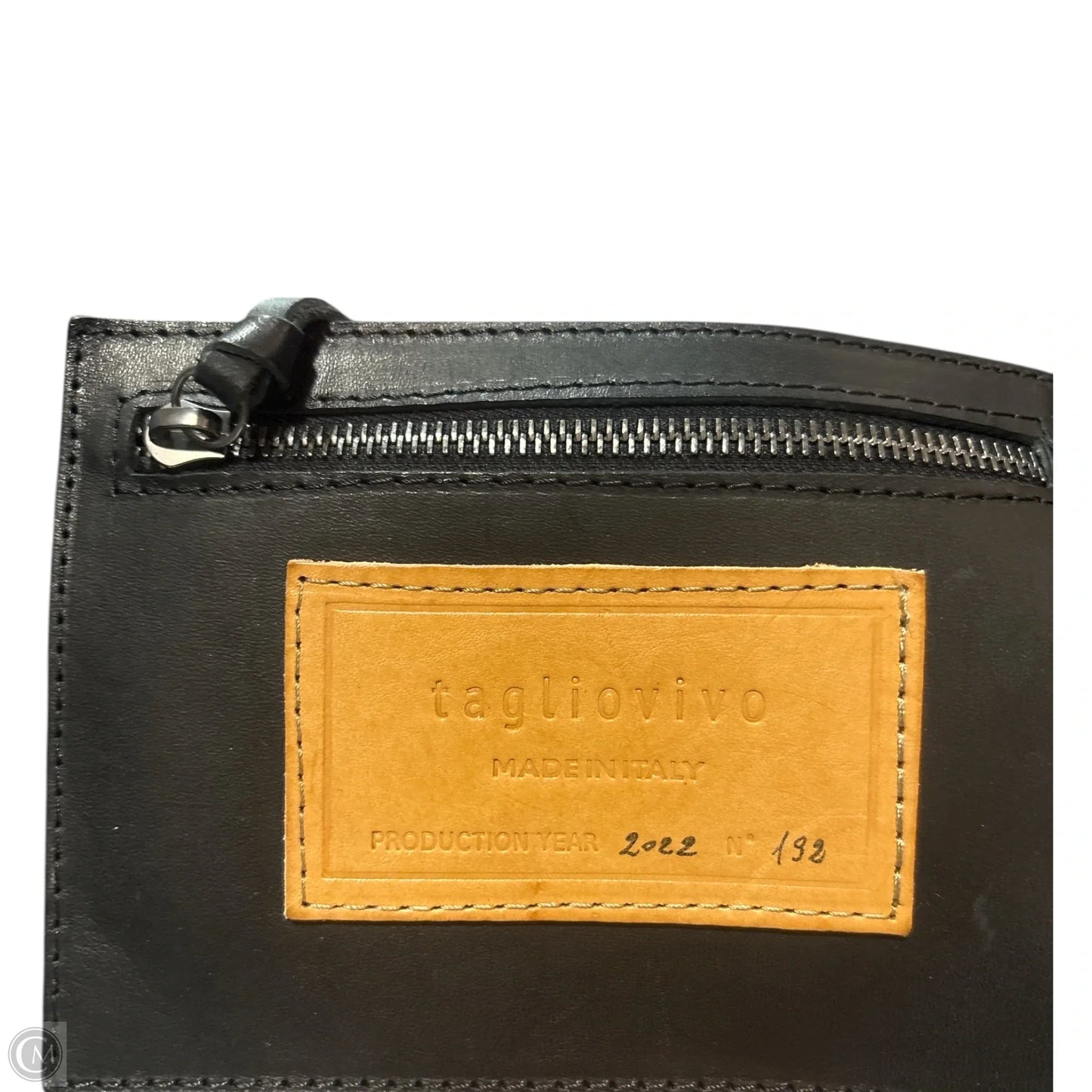 Handbag Leather By Cma, Size: Large