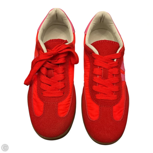 Shoes Sneakers By Steve Madden In Red, Size: 9