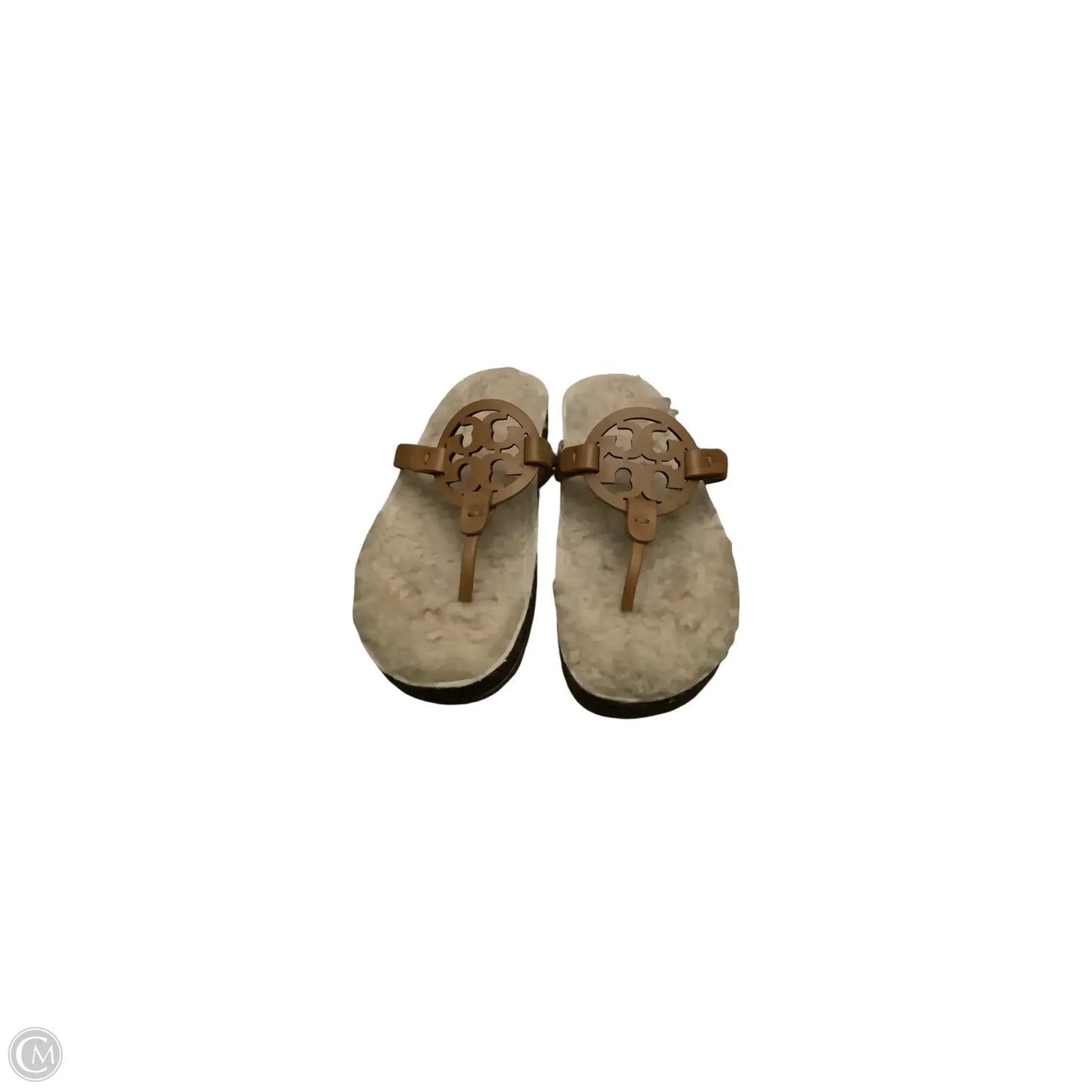 Sandals Designer By Tory Burch In Tan, Size: 8.5
