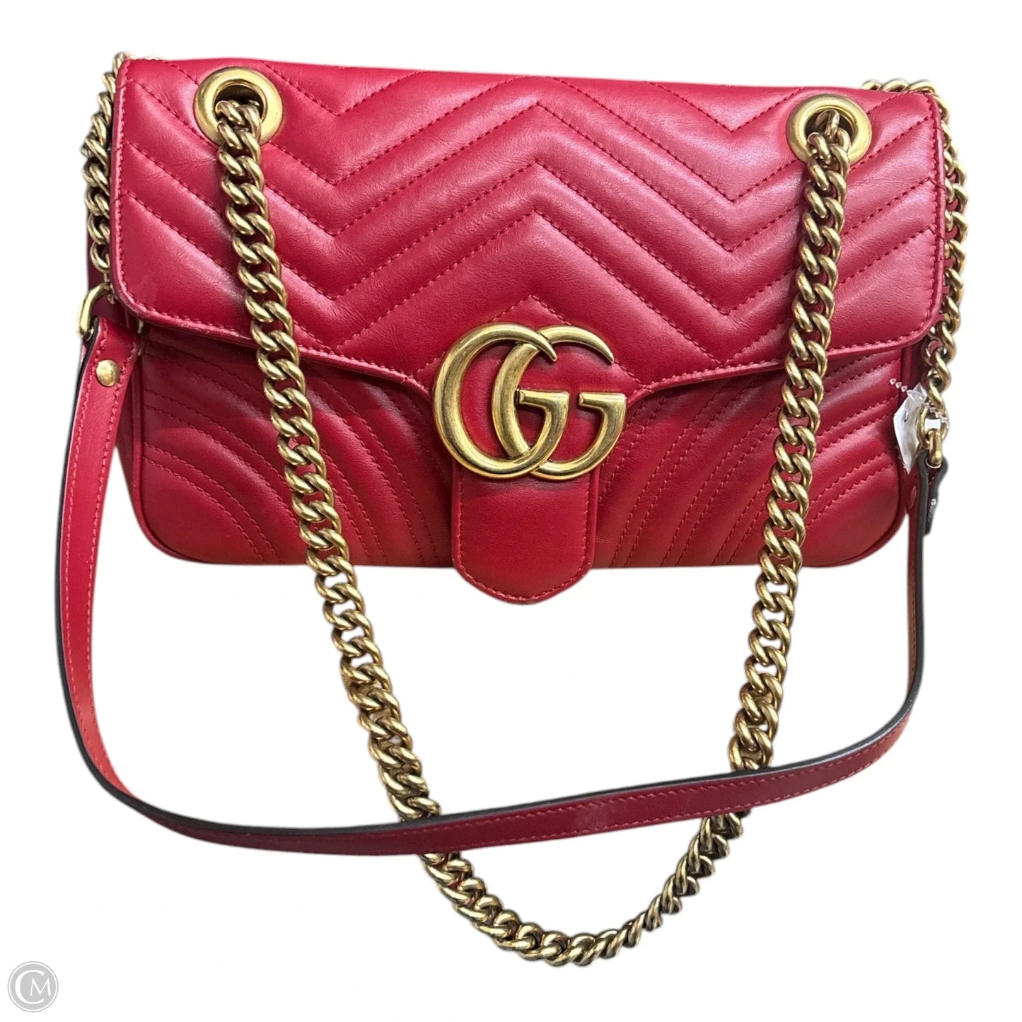 Handbag Luxury Designer By Gucci, Size: Medium