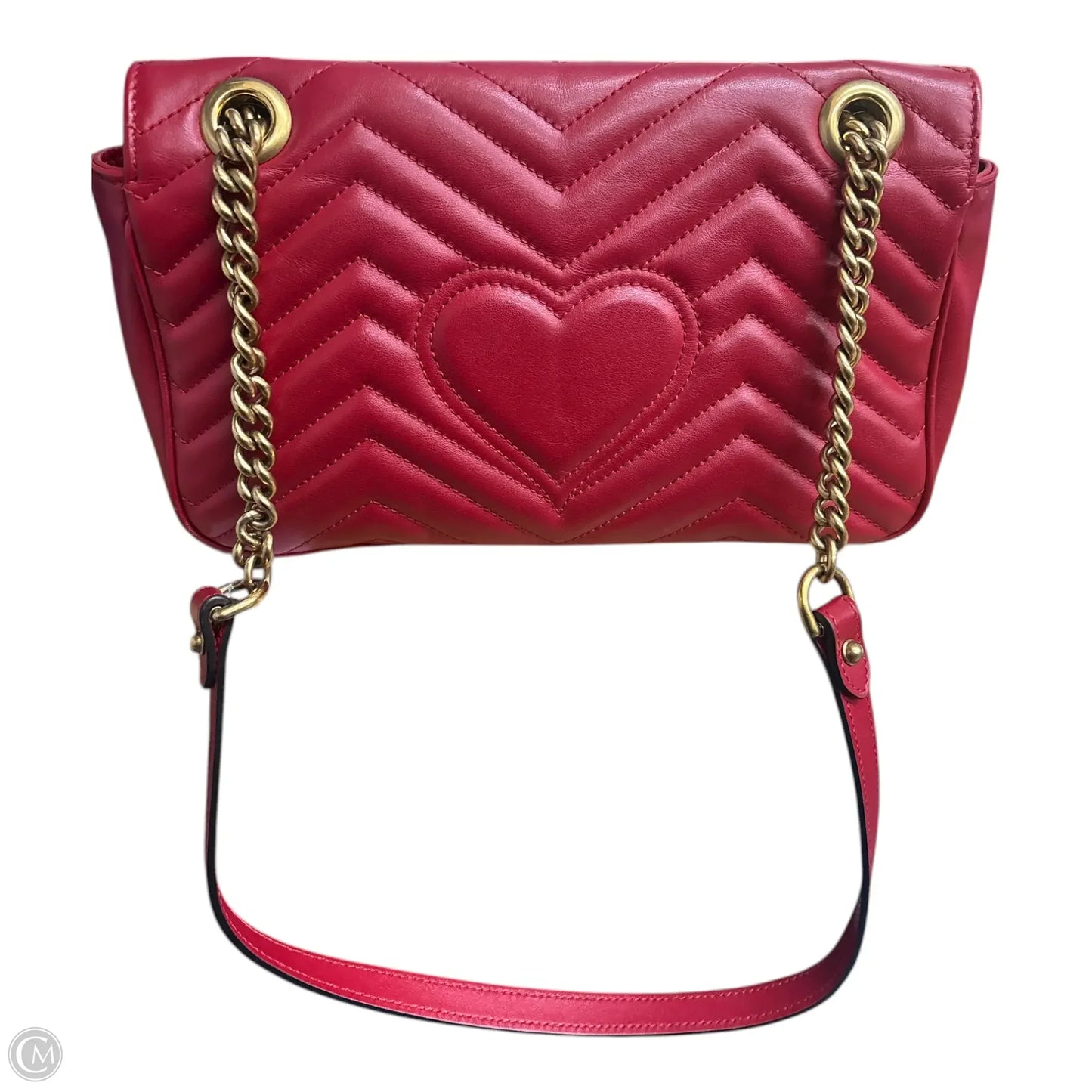 Handbag Luxury Designer By Gucci, Size: Medium