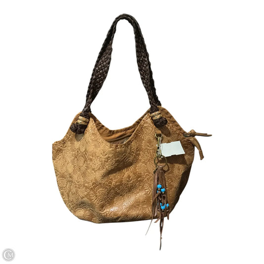 Handbag Leather By The Sak, Size: Small