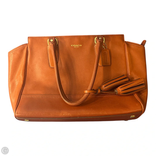 Handbag Designer By Coach, Size: Large