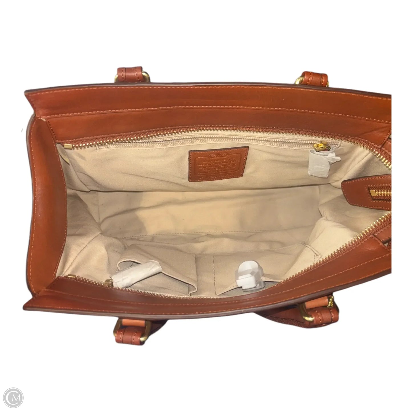 Handbag Designer By Coach, Size: Large