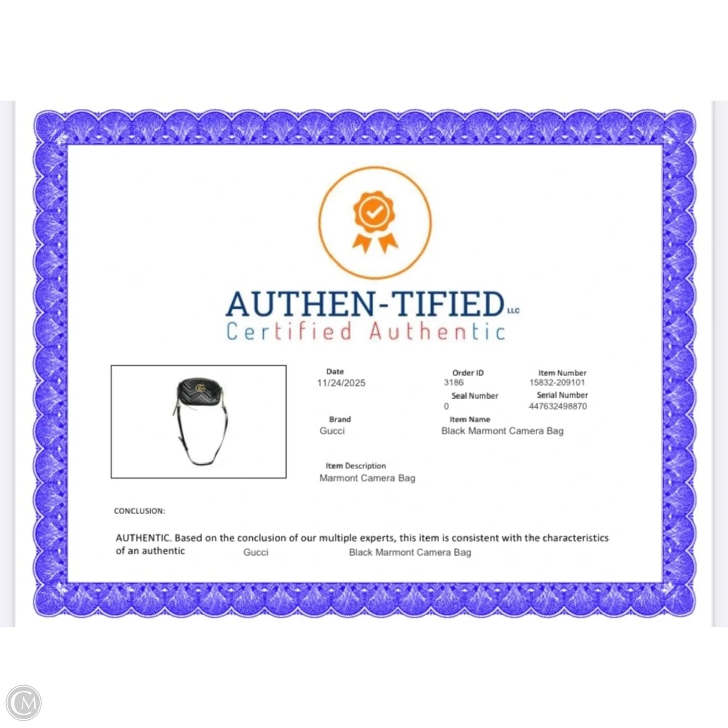 Handbag Luxury Designer By Gucci, Size: Medium