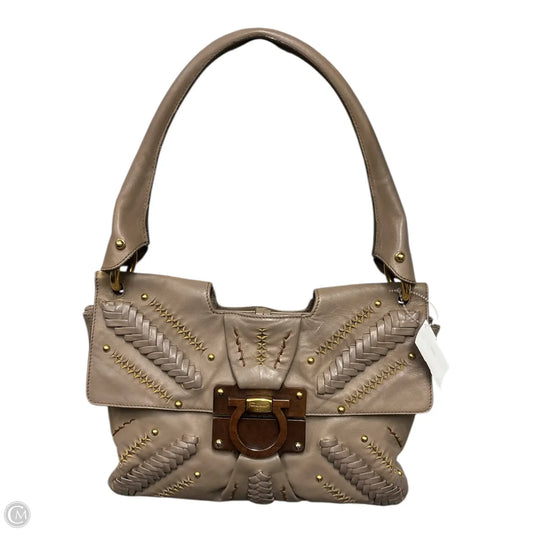Handbag Luxury Designer By Ferragamo, Size: Medium