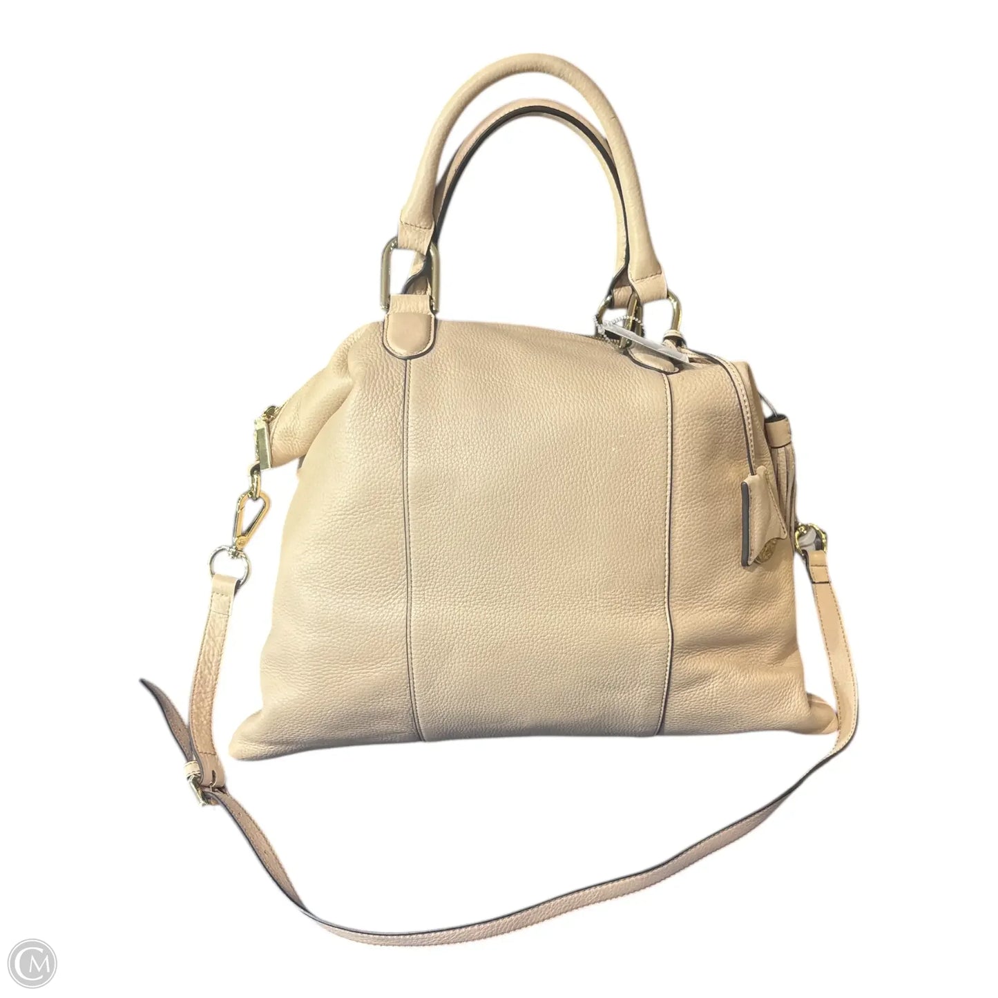 Handbag Leather By Gilli, Size: Medium