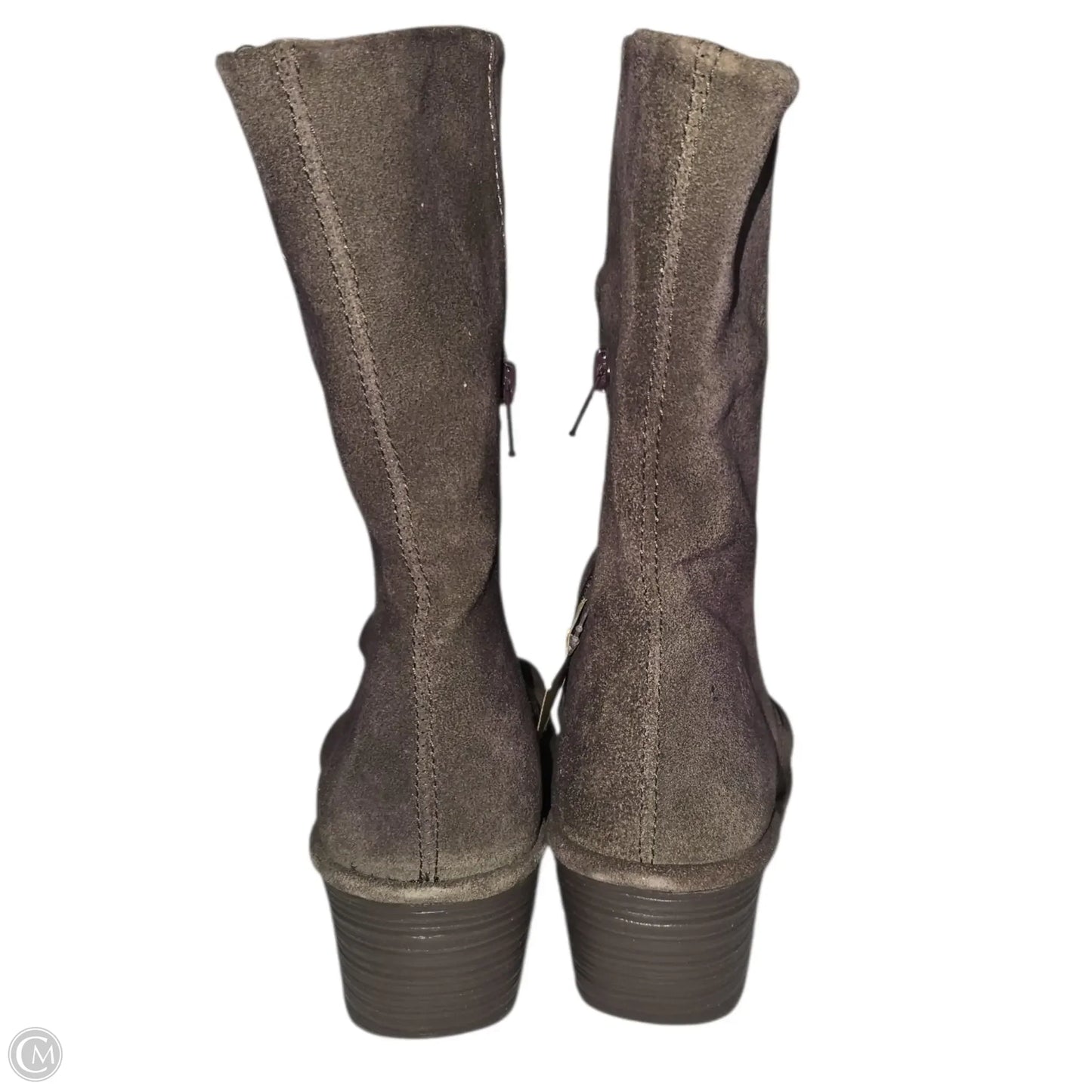 Boots Ankle Heels By Fly London In Green, Size: 9