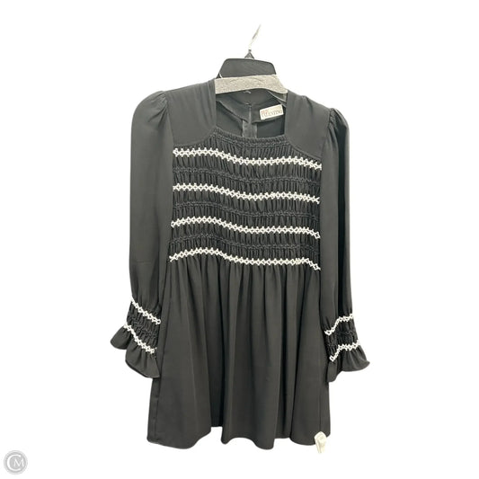 Dress Casual Short By Clothes Mentor In Black, Size: M