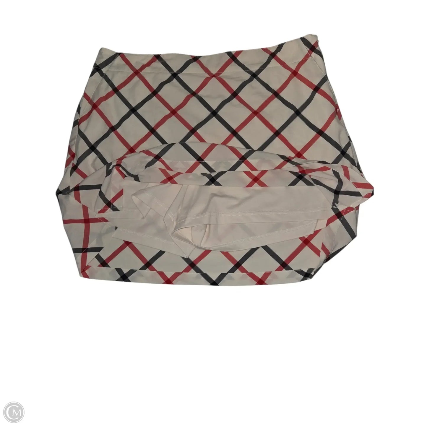 Athletic Skort By Lady Hagen In Grey & Red, Size: 16