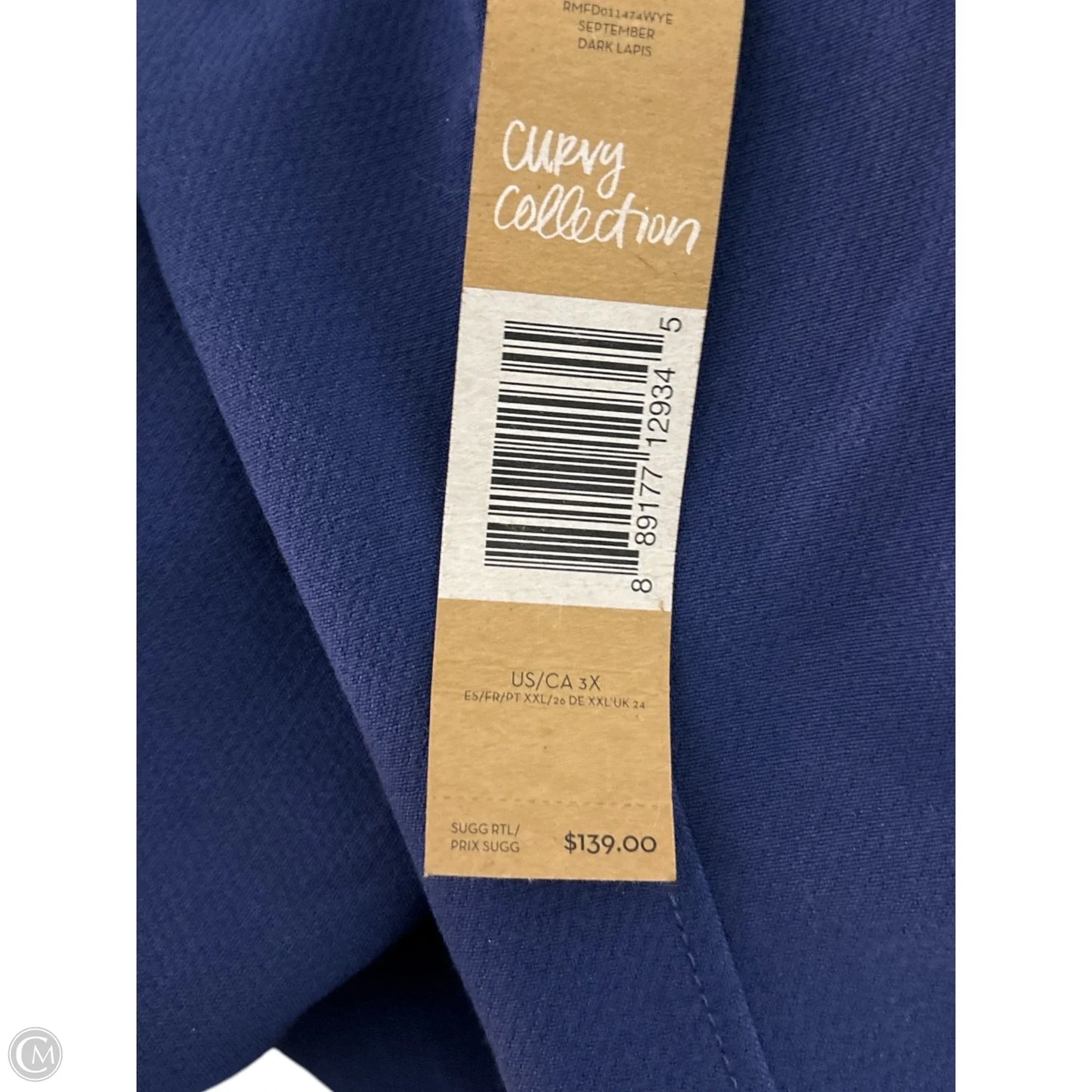 Dress Casual Midi By Rachel Roy In Purple, Size: 3x