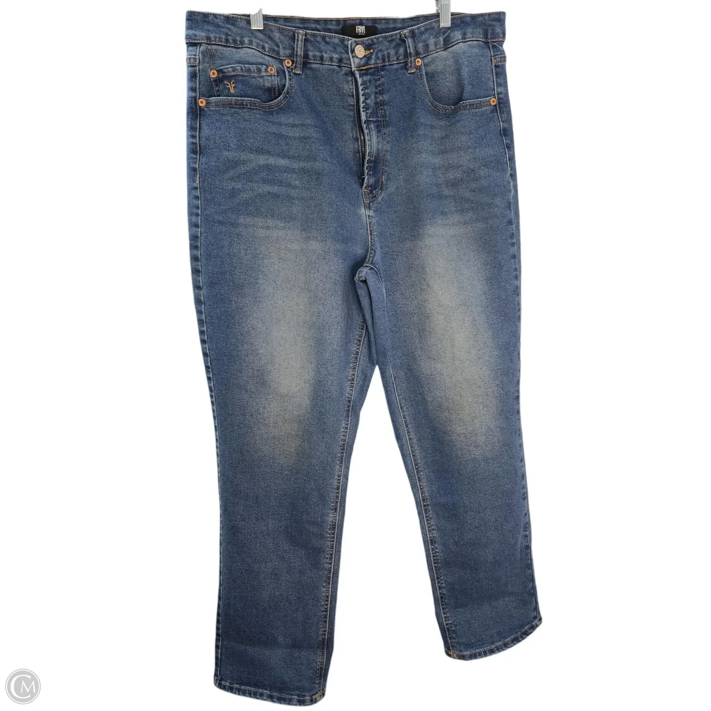 Jeans Designer By Frye In Blue, Size: 16