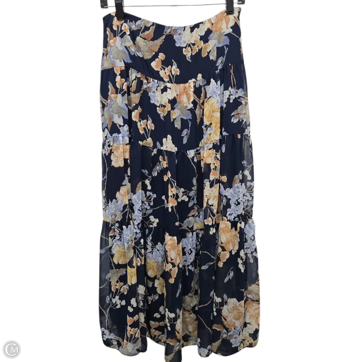 Skirt Maxi By Lauren By Ralph Lauren In Floral Print, Size: 4