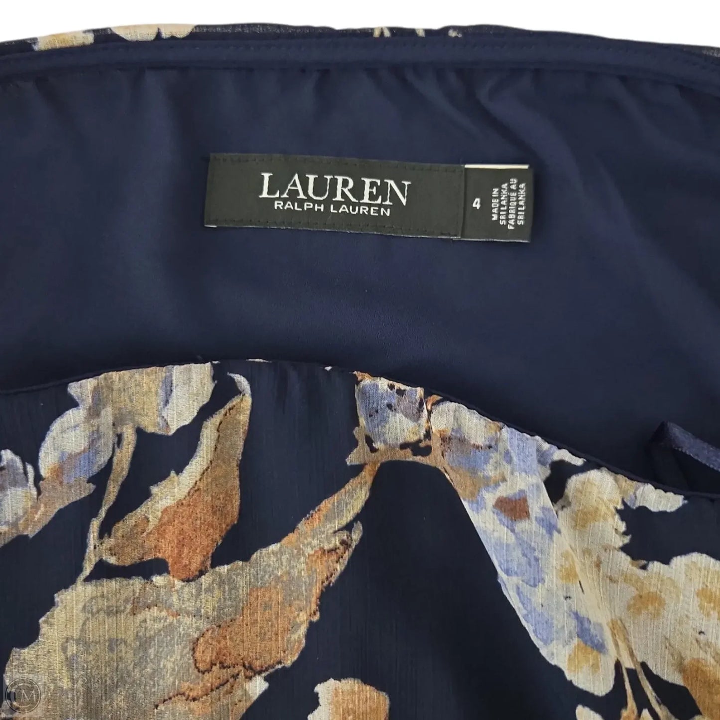 Skirt Maxi By Lauren By Ralph Lauren In Floral Print, Size: 4