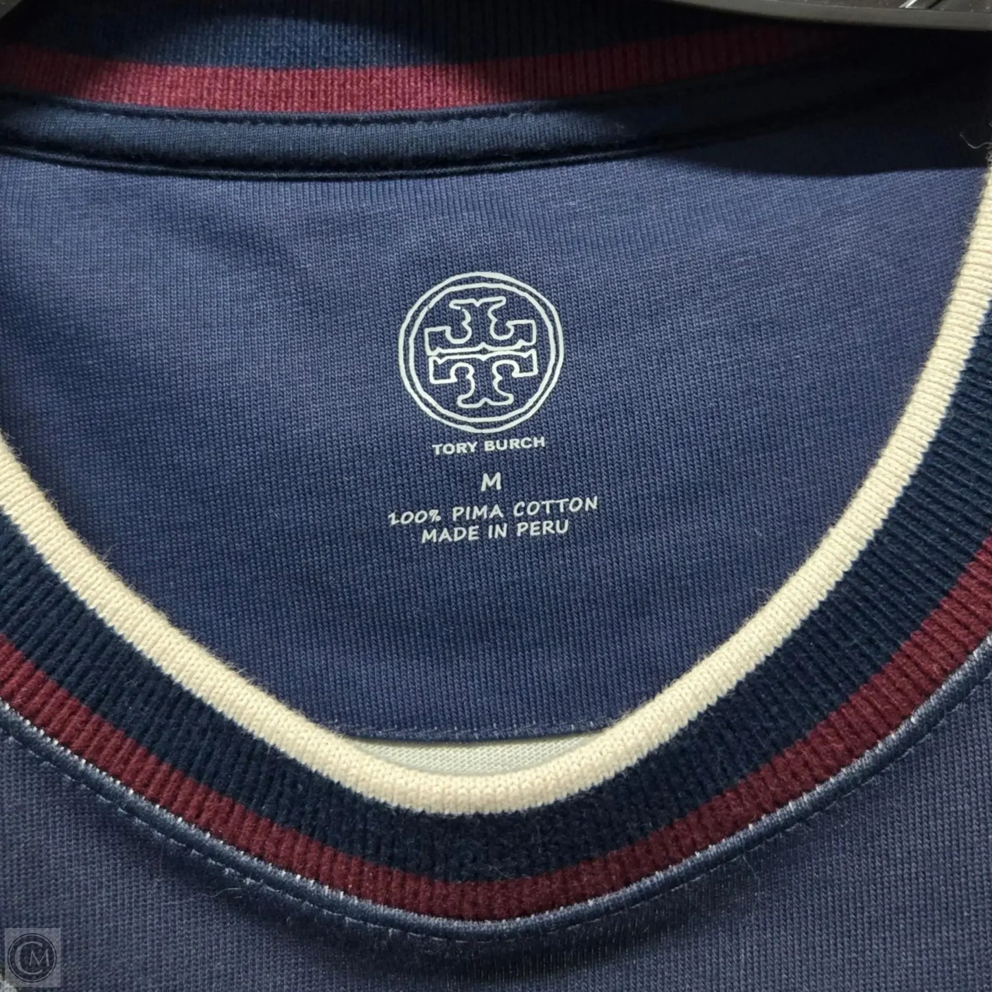 Dress Designer By Tory Burch In Navy, Size: M
