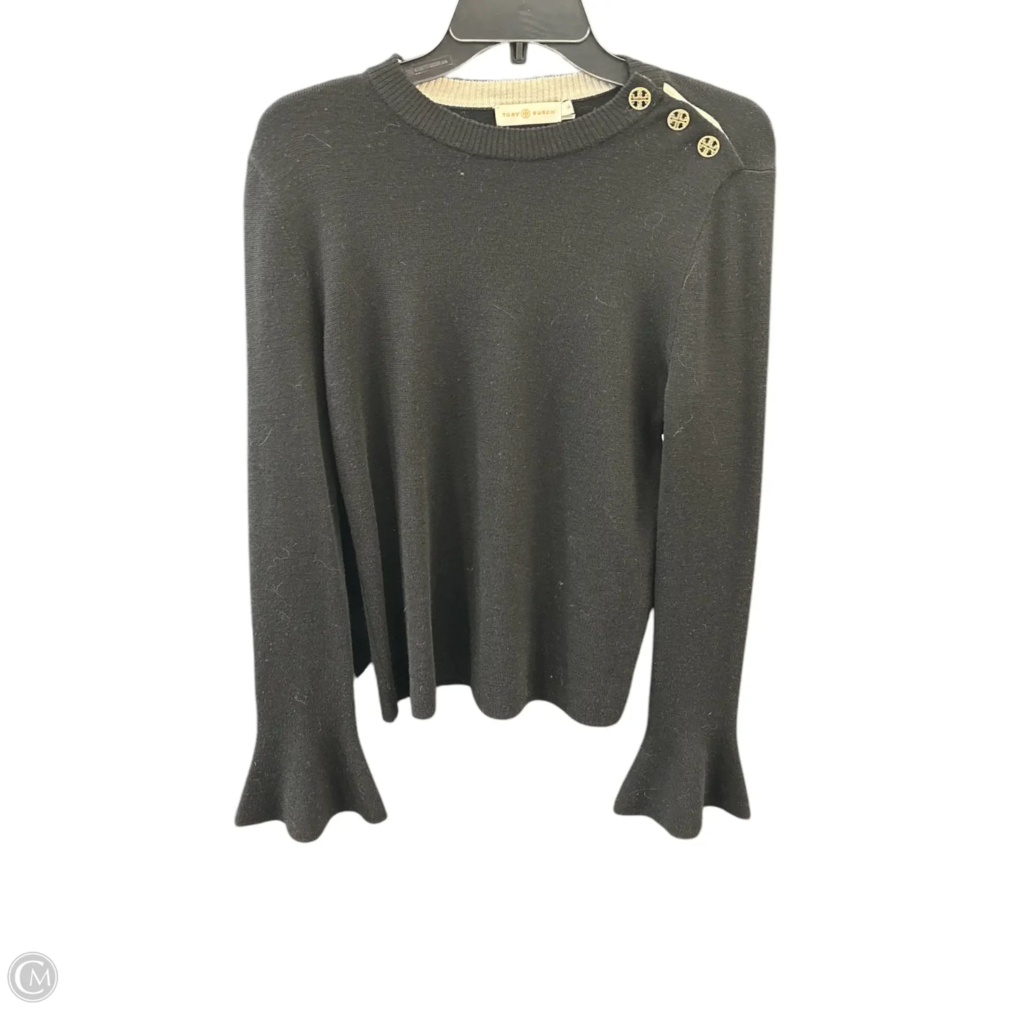 Sweater Designer By Tory Burch In Black, Size: S