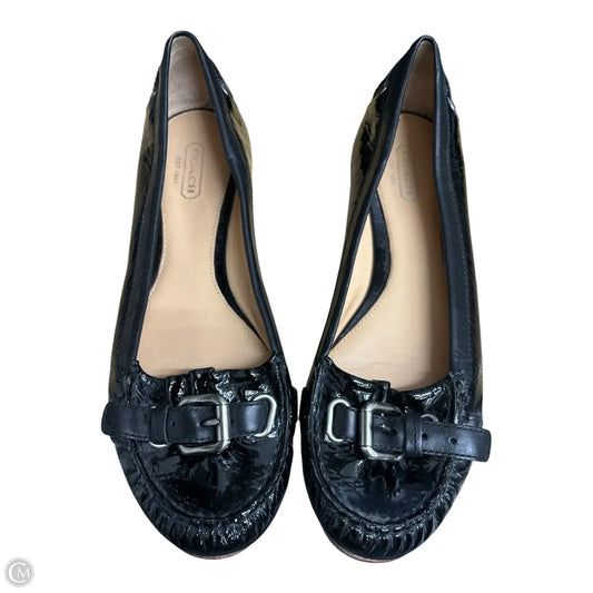 Shoes Designer By Coach In Black, Size: 6